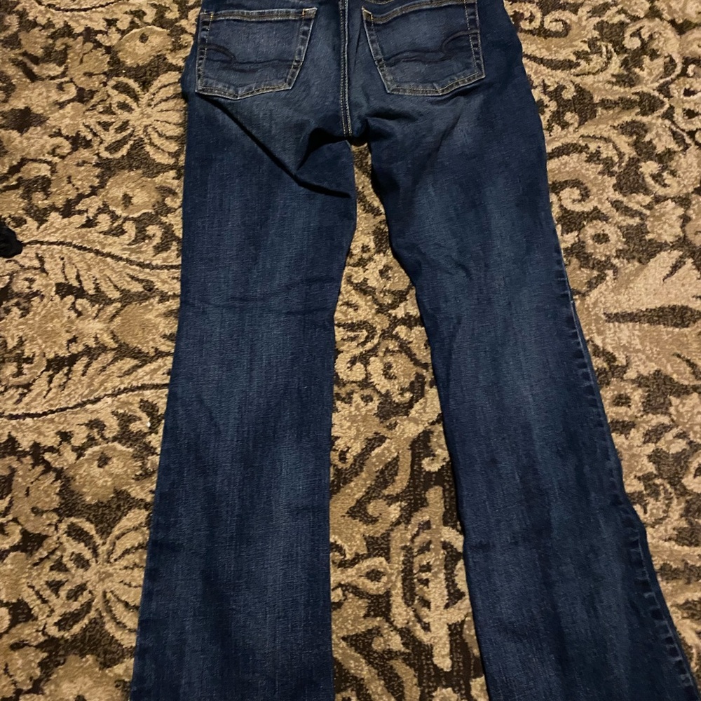 Size 4 Short Kick Boot Stretch Jeans